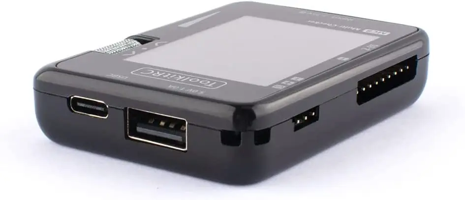 Toolkitrc MC8 мульти-проверки цифровой емкость батареи баланс проверки с USB-C USB-A быстрой зарядки