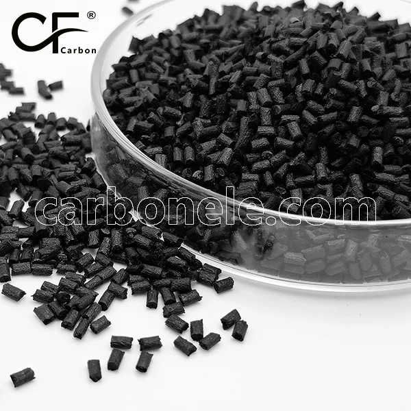 Recycle pa6 gf 30 cf compound pellet injection nylon pa6 extrusion molding pa6 cf30 granules