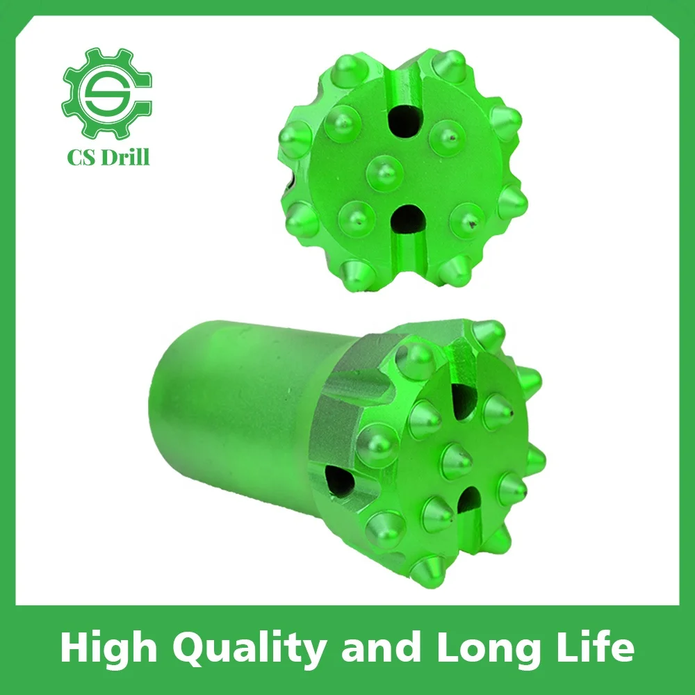 R32-89mm Thread Button Bit R-type Thread Bit  Suitable for Roadway Hydraulic Trolley Cheap Price Button Bit