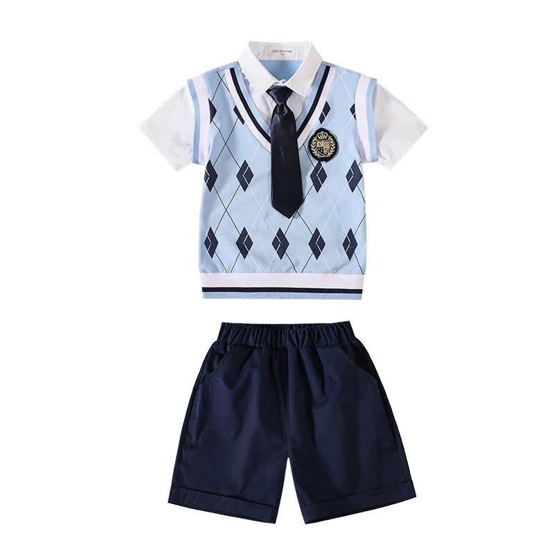 OEM Service school uniforms supplies Fashion clothin plaid japanese girls student school uniforms