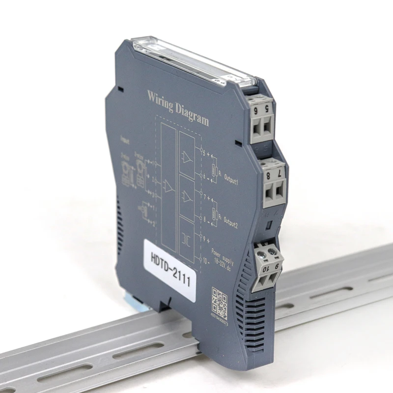 Аналоговый сигнальный изолятор, 1 вход, 1 выход, 0-10 В, пассивное автоматическое управление, аналоговый входной преобразователь сигнала