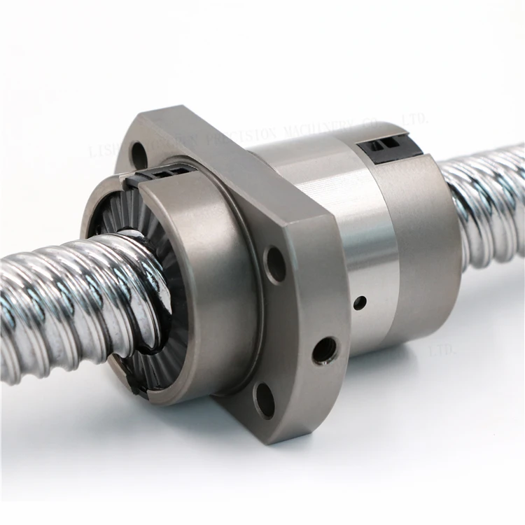 25mm diameter,25 pitch, end cover Return High-Speed  Ball Screw CNC Parts SFY2525 with nut