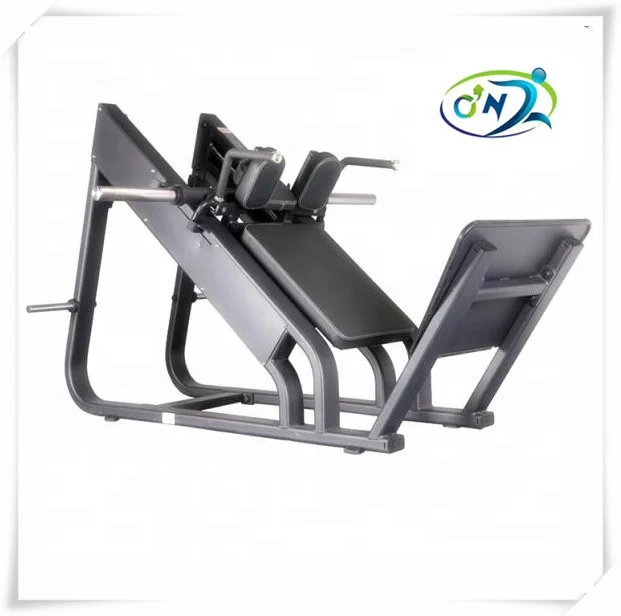  Commercial Fitness Equipment Bodybuilding Hack Slide Machine 45 Degree Leg
