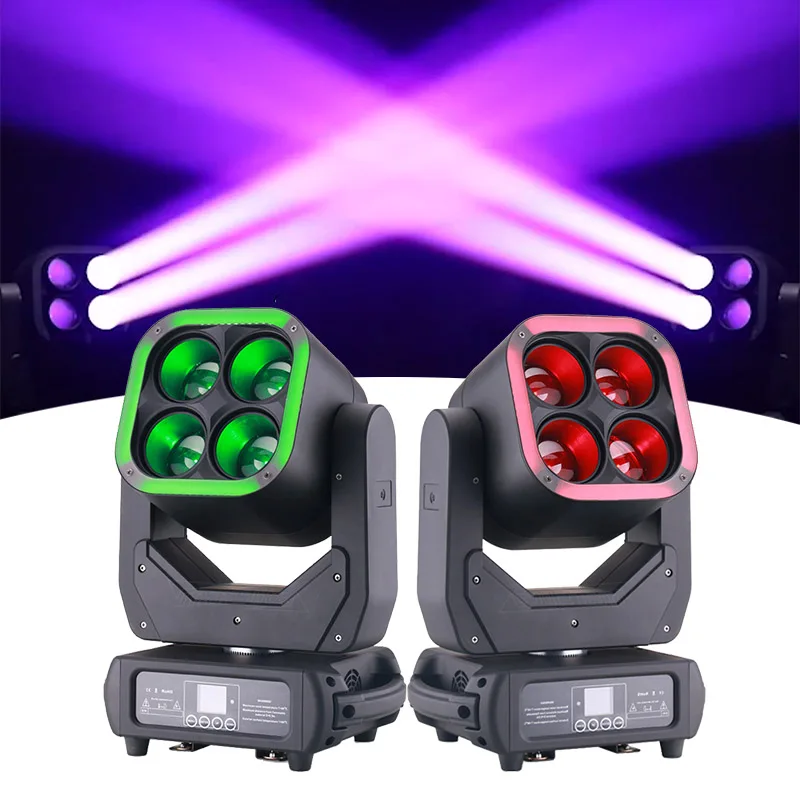 DJ Lights Led Stage Moving Head Light Price 4*60W Beam Wash Zoom Moving Head Light For Night Club Bar