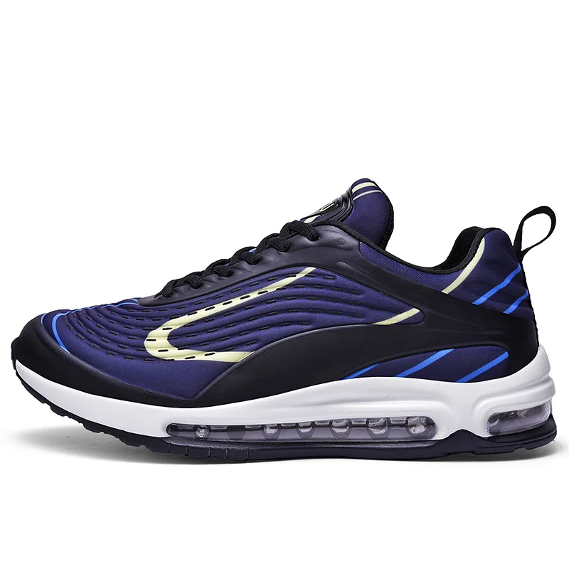 ODM OEM wholesale plus size elastic cloth upper air cushion sneakers for men sports shoes for men tennis shoes