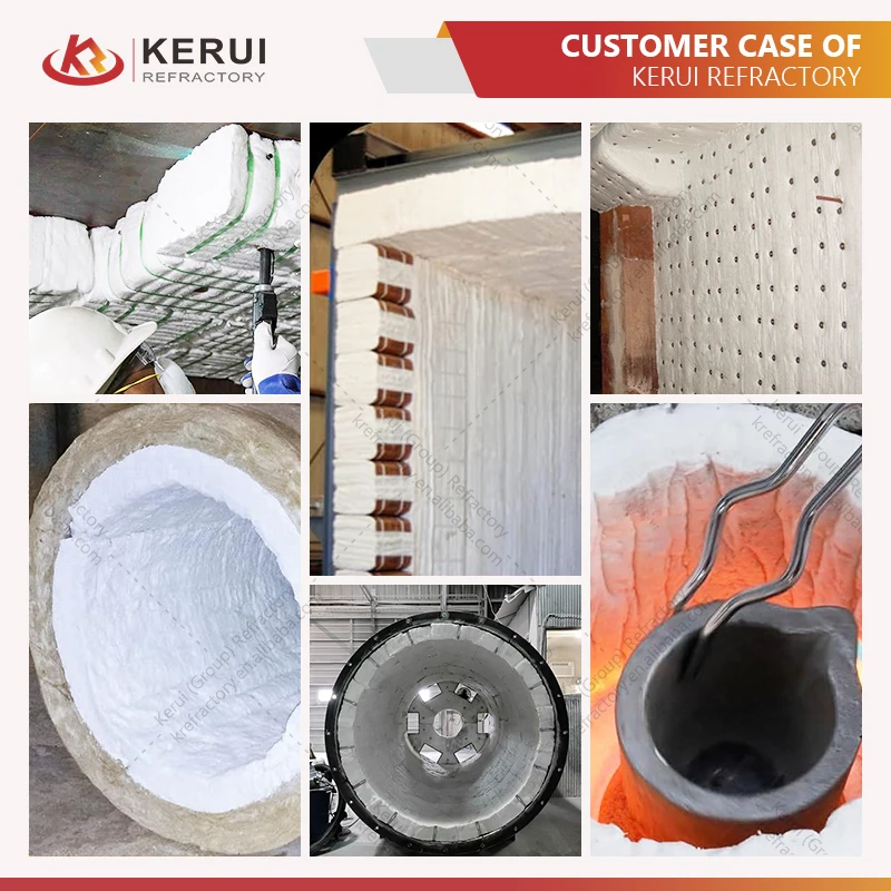 Excellent Structural Strength 1700C Ceramic Fiber Board 600*1000mm
