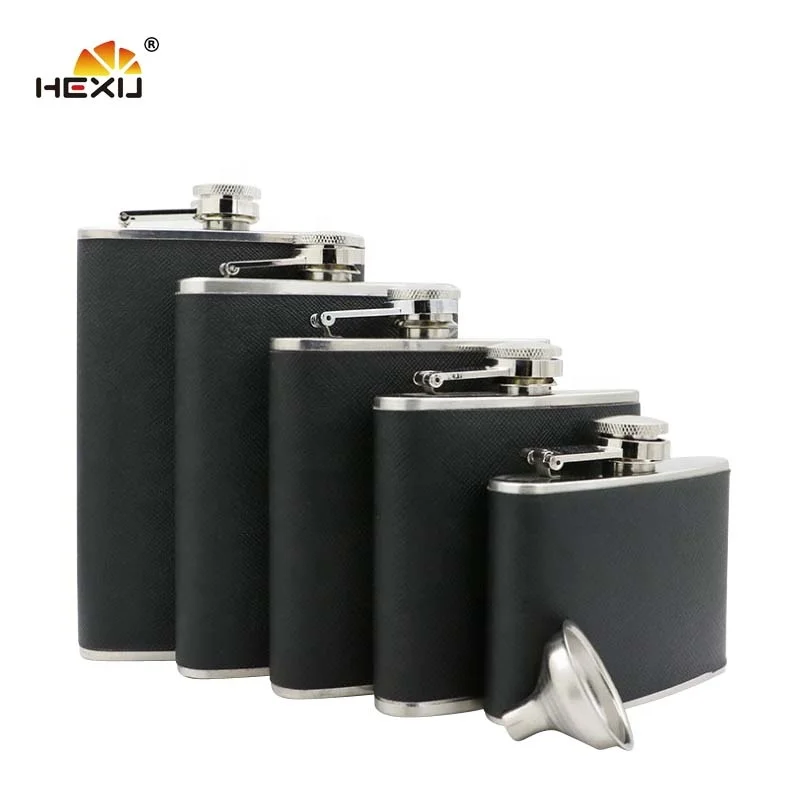 
Stainless Steel Single Wall Sanding Sliver 7oz Jim Beam Welding Hip Flask 