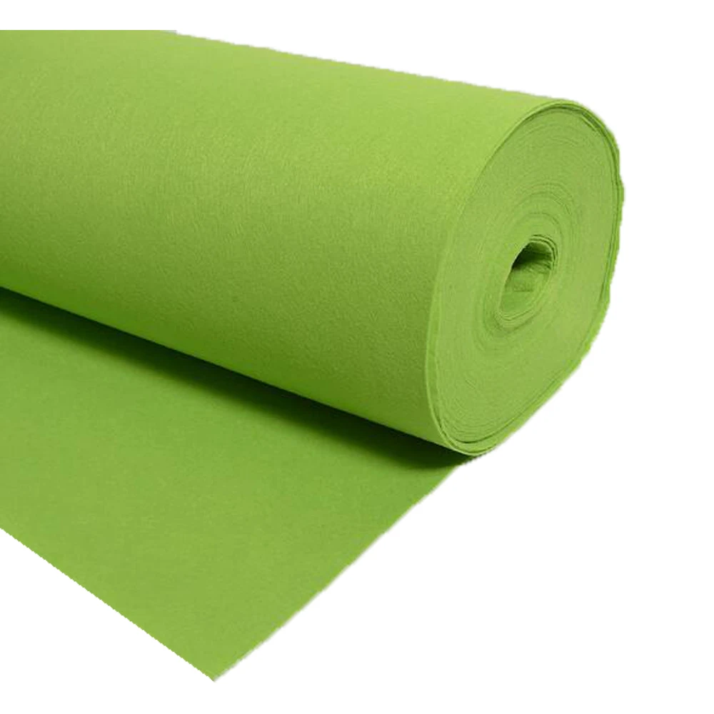 Lowest Price High Quality Felt Fabric Roll Pieces Industrial Felt Polyester Non Woven Colorful Felt