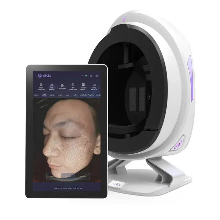 3D Face Skin Scanner Skin Analyzer Machine Detect Skin Type Acne Pigmentation Salon Basic Tool Analysis Equipment