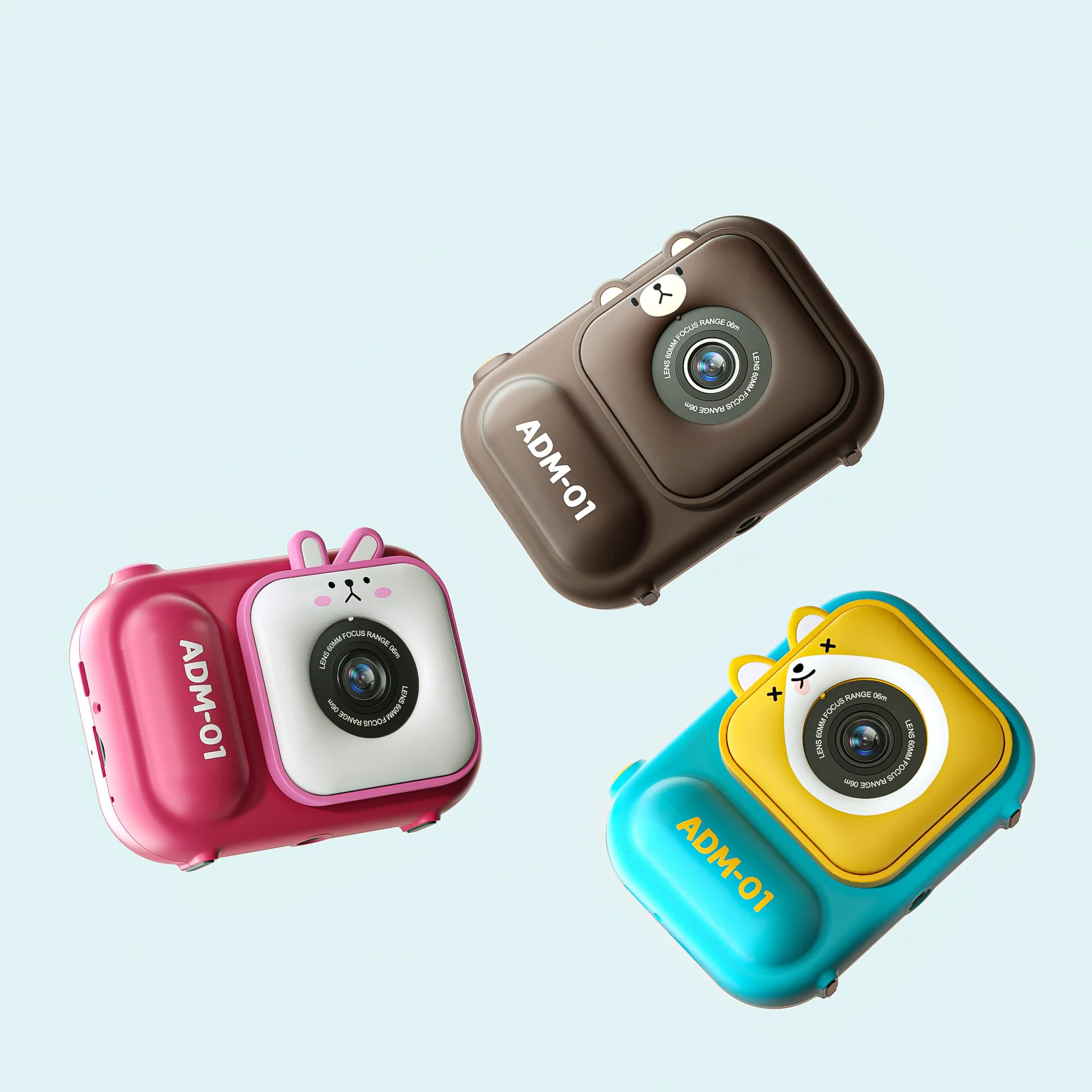Kids Digital Mini Camera Kids Video Photo Camera with 32GB Card,Toddler Toys Christmas Birthday Gifts