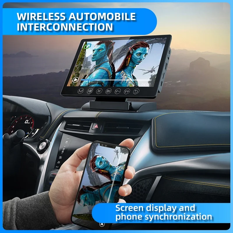 Car Player 2 Din 7 Inch Screen Android Car Stereo Audio Player Mirror Link FM/TF/U Disk MP5 with Accessories