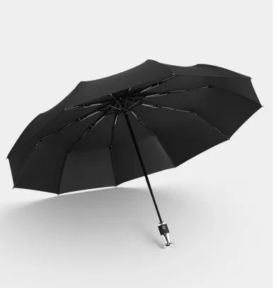 Umbrella rain 3 foldable umbrella manufacturing companies luxury high quality automatic foldable umbrella