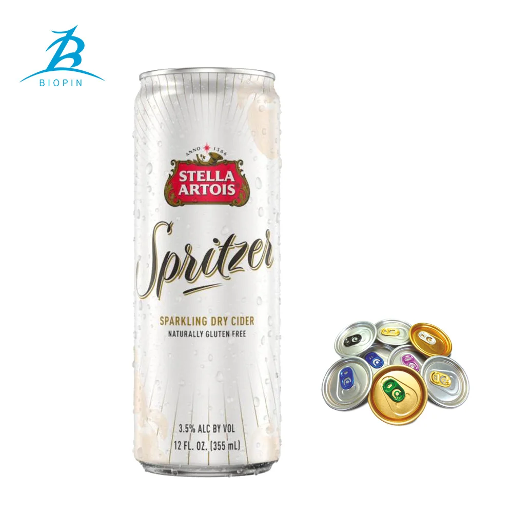 355ml 12oz Sleek/slick Blank beverage Cans printed can