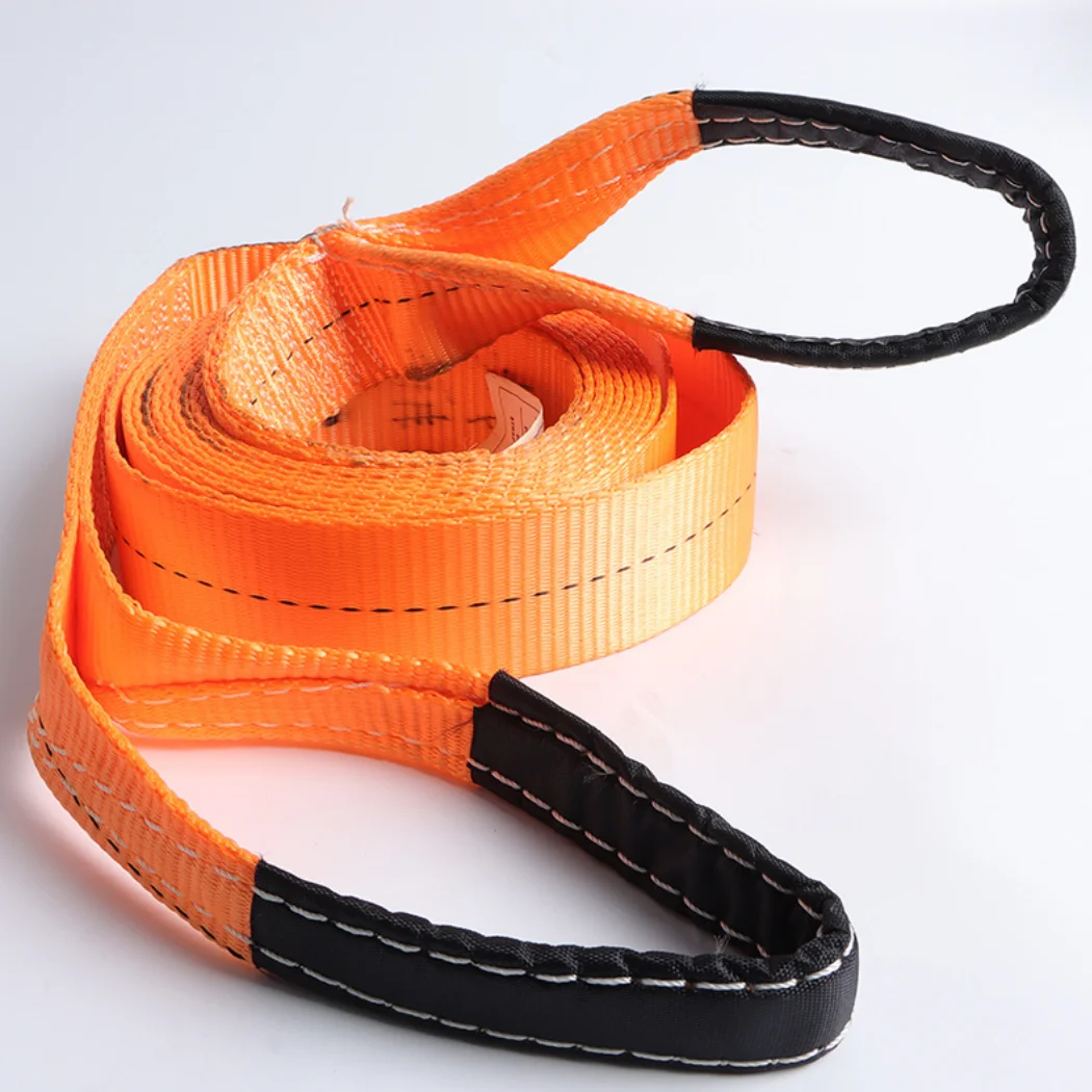 Тяжелый буксировочный трос грузоподъемностью 5 метров 5000 кг, грузоподъемность 15400 фунтов, аварийный буксировочный трос