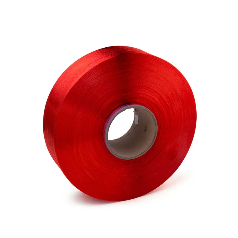 Polyester FDY Twist Yarn AA B-Grade Dyed FDY Yarn for ropes hoses