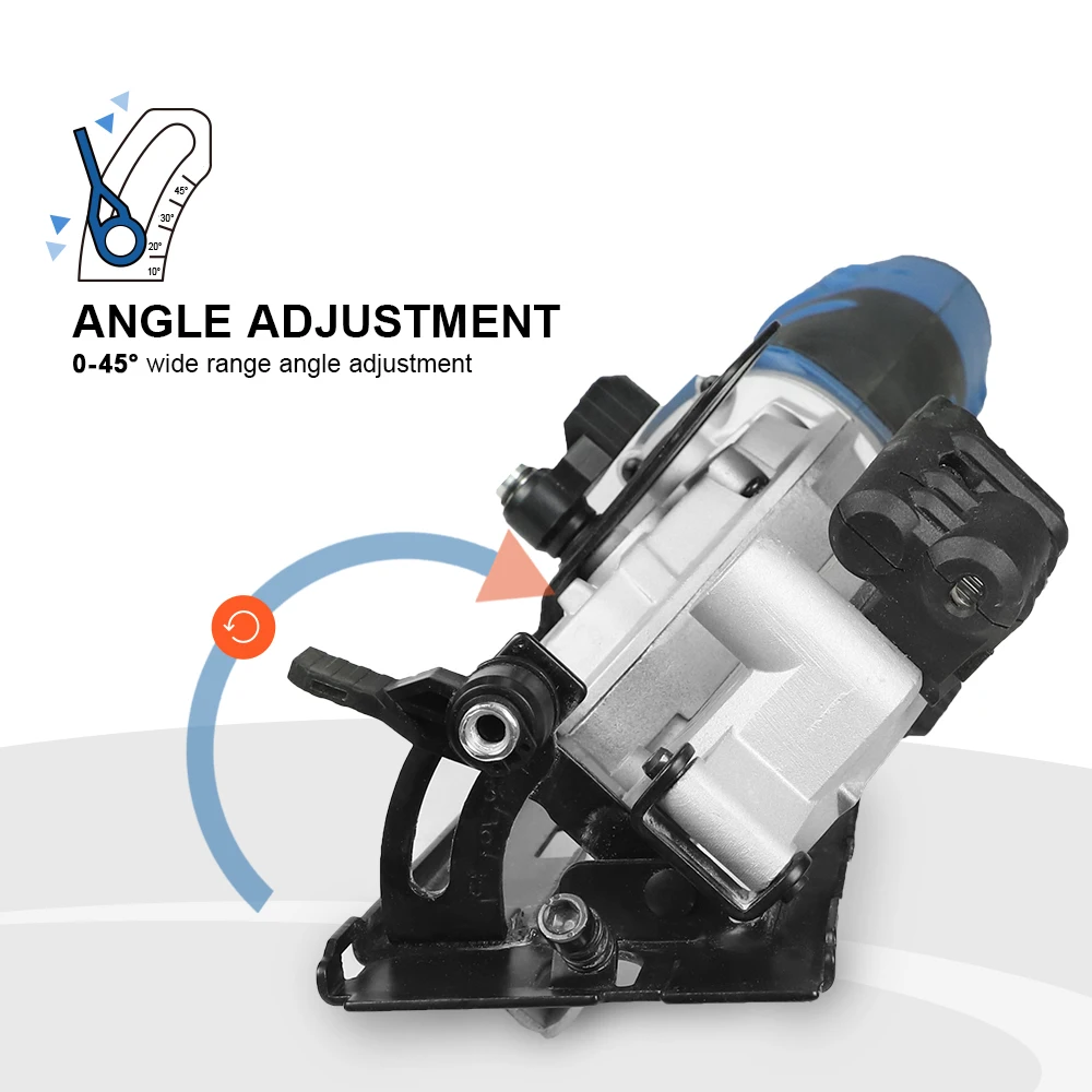 PRO 76604 провел 4-1/2 в. Мини-циркулярная пила