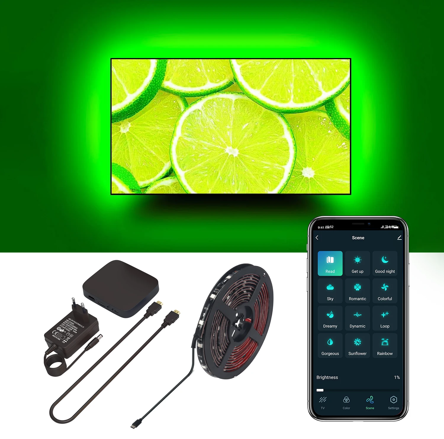 CL Lighting E-commerce Supplier High Quality 2.0 Hdmi Led Sync Box Backlight for Tv Wholesale Price