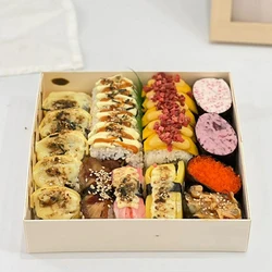 Cheap Biodegradable Wooden Takeaway Food Container Packaging Pastry Cake Sushi Bakery Catering Cheese Charcuterie Lunch Box