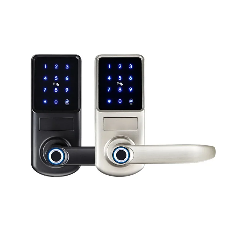 YOUHE A290 Tuya Digital Remote Smart Door Lock WIFI Card Password Fingerprint Security Door Lock Smart Lock