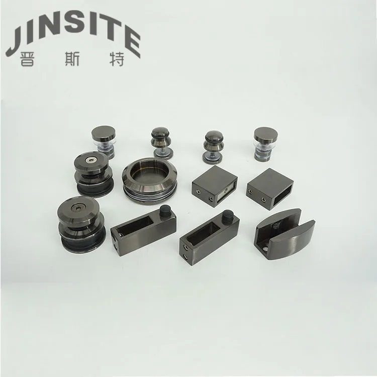 frameless shower parts glass accessories bathroom sliding door hardware