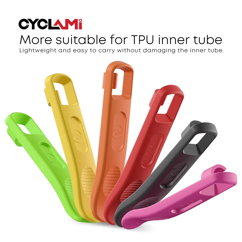 CYCLAMI Road Bike MTB Bicycle Tire Pry Bar For All Sizes of Bicycle Tires Very Hard and Reusable Tire Lever