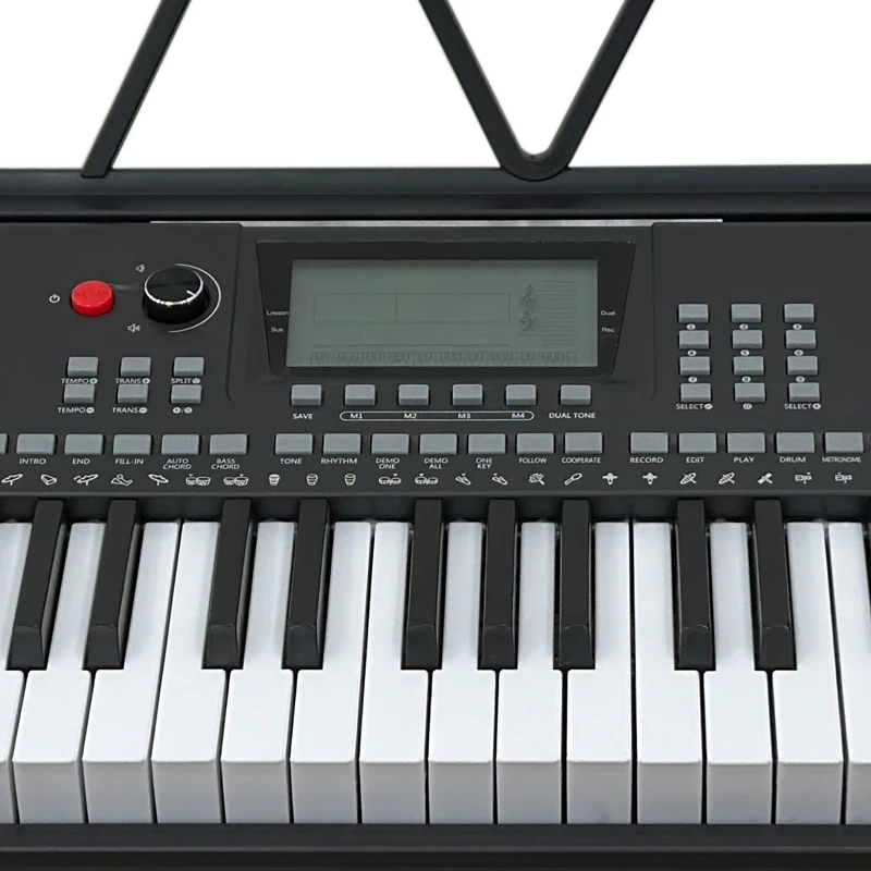 Multi-function 61 Big Key Touch Response Electronic Organ Digital Piano Electric Musical Instruments USB MIDI Port