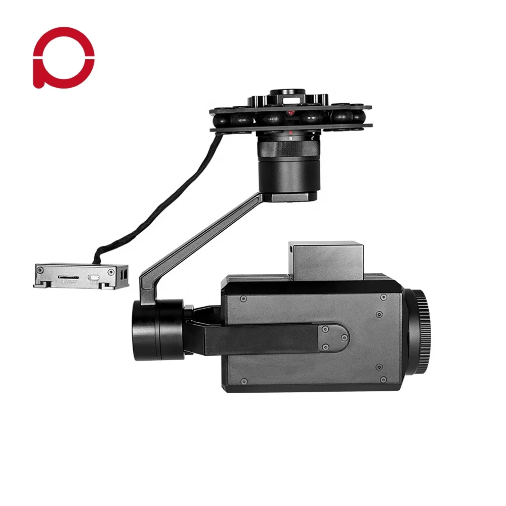 Industrial drone aerial electro-optical gimbal 36x zoom 1080P HD starlight UAV  Camera with 3 axis gimbal stabilizer