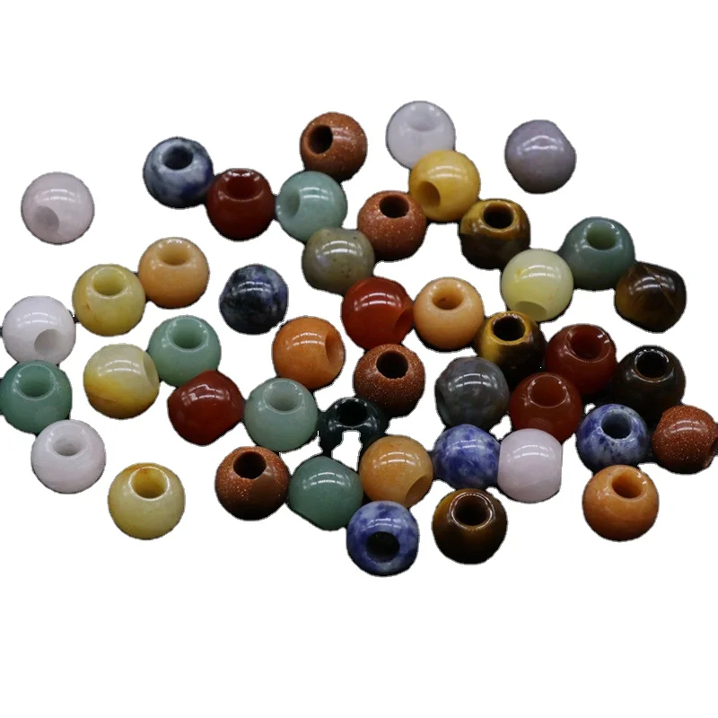 Wholesale Original Natural Stone Beads Gemstone Round Loose Beads,12mm with 5mm hole