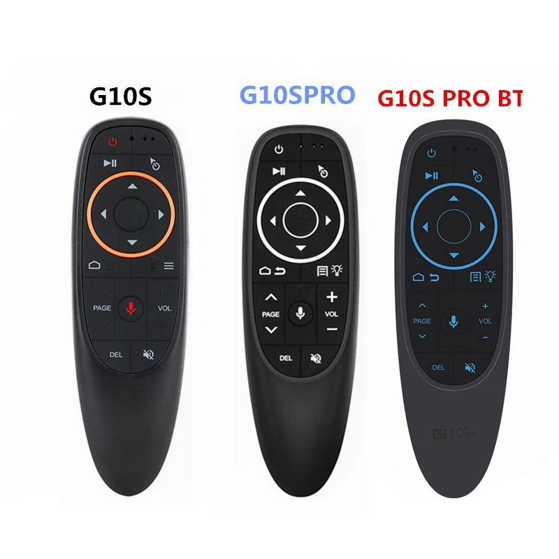 G10S Pro BT Air Mouse Голосовое управление с гироскопом игра 2 4 ГГц Беспроводной интеллектуальный пульт дистанционного управления FlyMouse для X96 H96 MAX Android TV