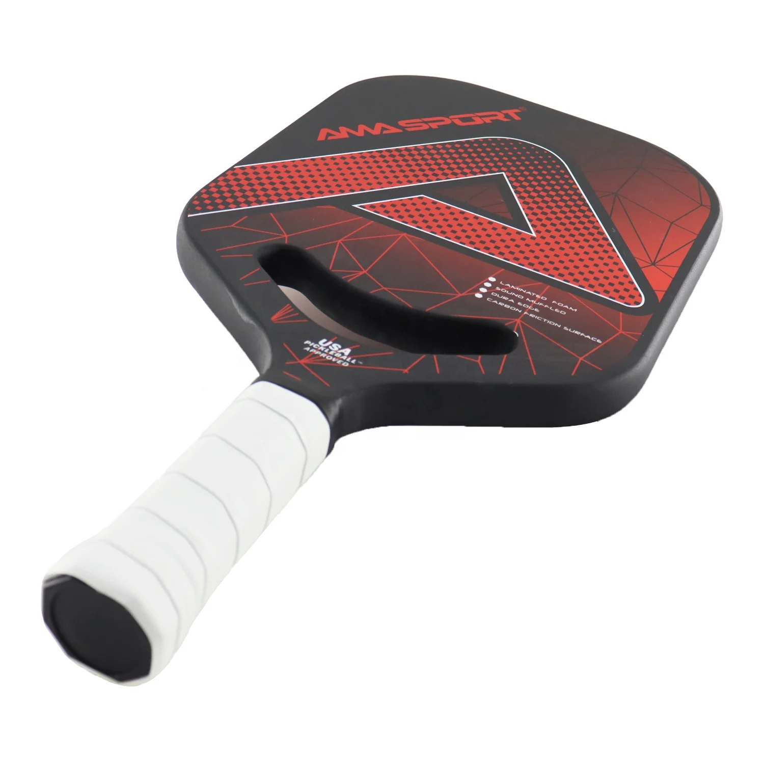 USAPA Approved Graphite Carbon Fiber Edgeless Custom Pickleball Paddle