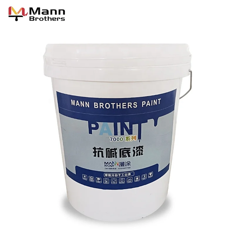 Alkali resistant exterior wall primer liquid paint for plaster and natural stone