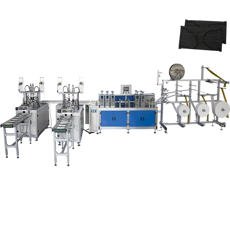 Полностью автоматическая одноразовая маска для лица, медицинская хирургическая маска, делая машину