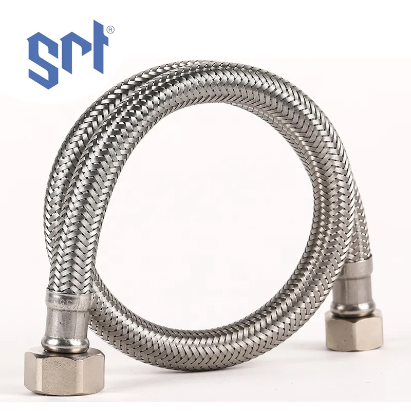 G3/8xG 3/8 SS 304 Плетеный гибкий шланг для кофеварки
