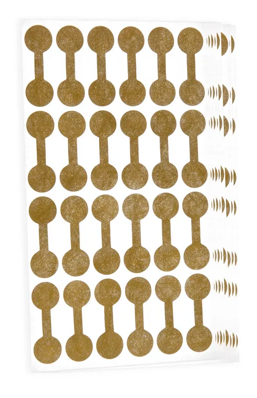 Jewelry Repair Price Barbell shape jewelry label,Tyvek Jewelry Price Tags 1008pcs