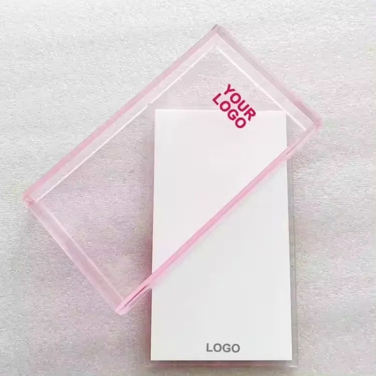 Wholesale Cloud donut Butterfly eyelash tile with magnet pink lash holder pallet acrylic eyelash tile