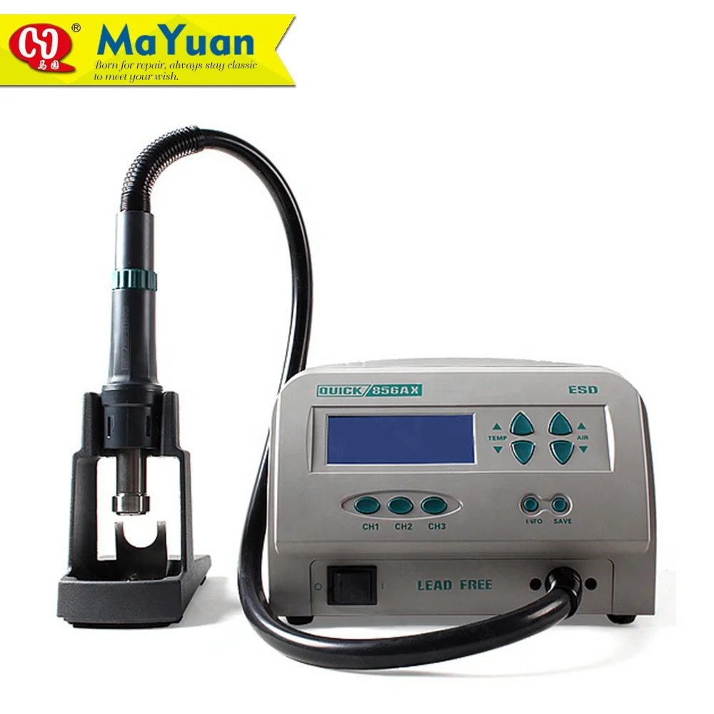 1300w Rapid Heating Quick 856AD Hot Air Welding Gun Platform