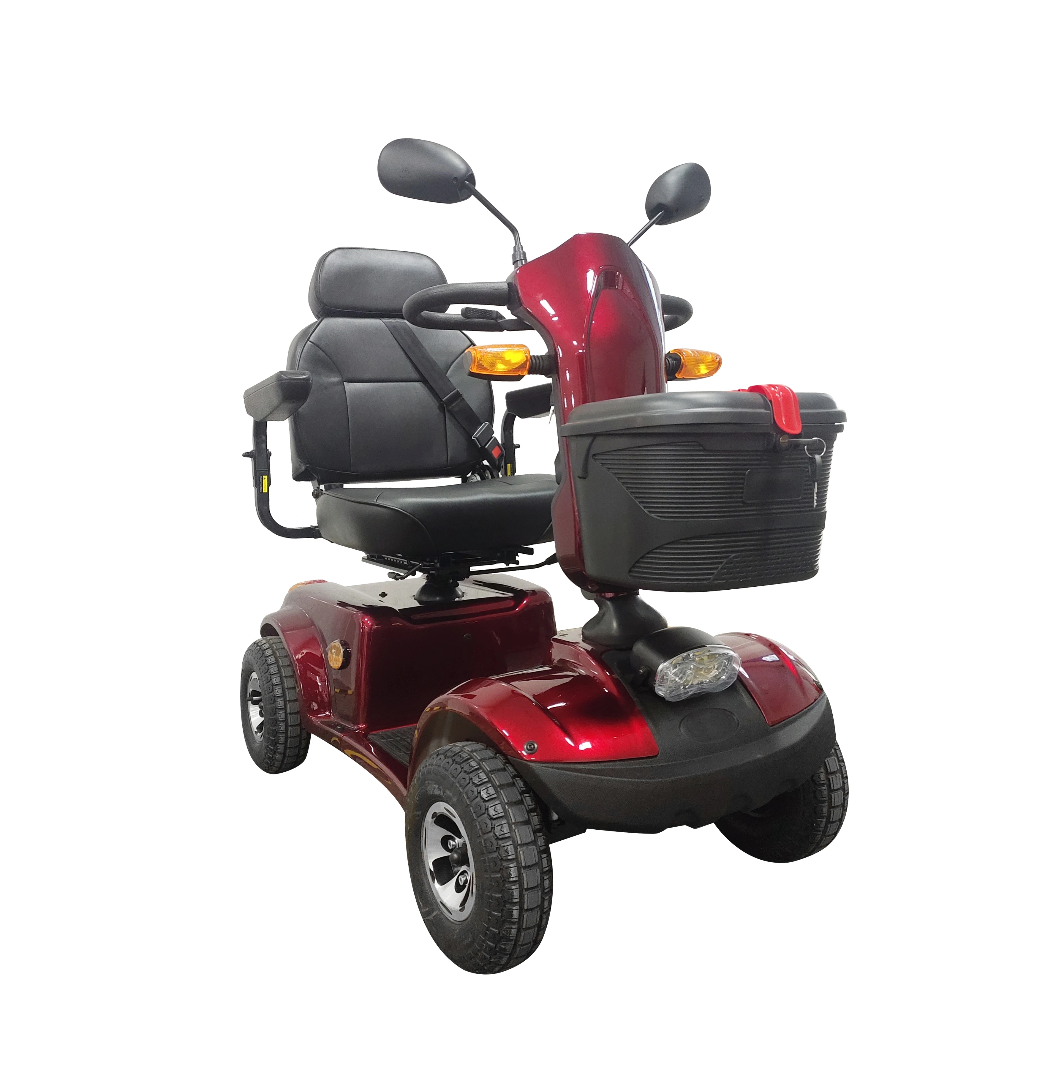 Disabled person electrical drive four wheel pint-sized mobility scooter