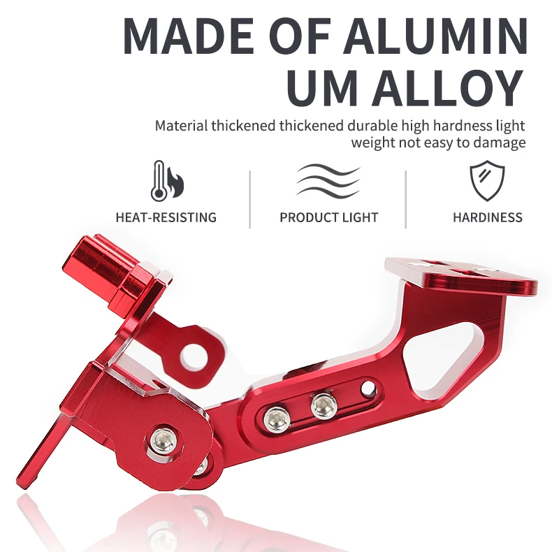 Motorcycle modified adjustable plate frame LED Lights Turn signal plate frame motorcycle bracket