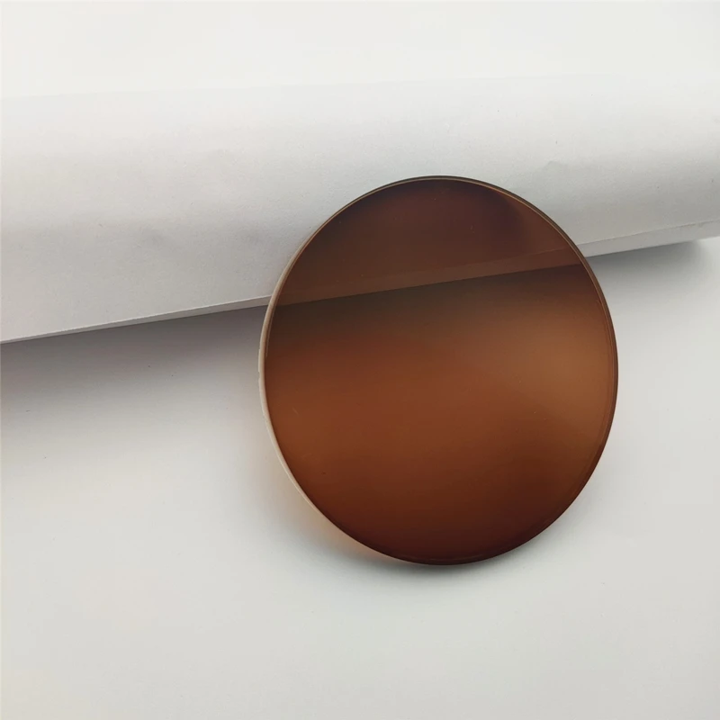 1.56 photochromic grey/gray uv420 blue light blocking cut hmc blue coating optical lens