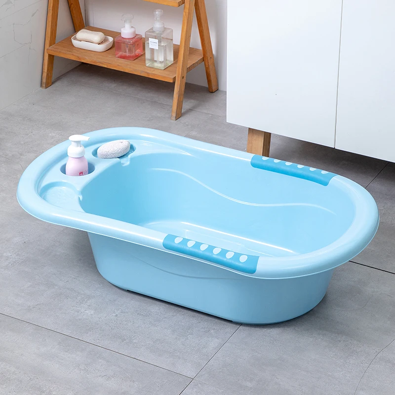 Hot selling plastic child baby bath tub bathtub with drain