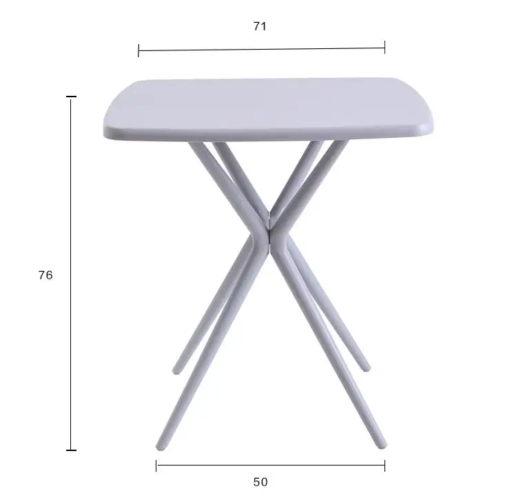 Morden new design top seller plastic furniture manufacturer coffee use dining room sets match dining chairs dining tables