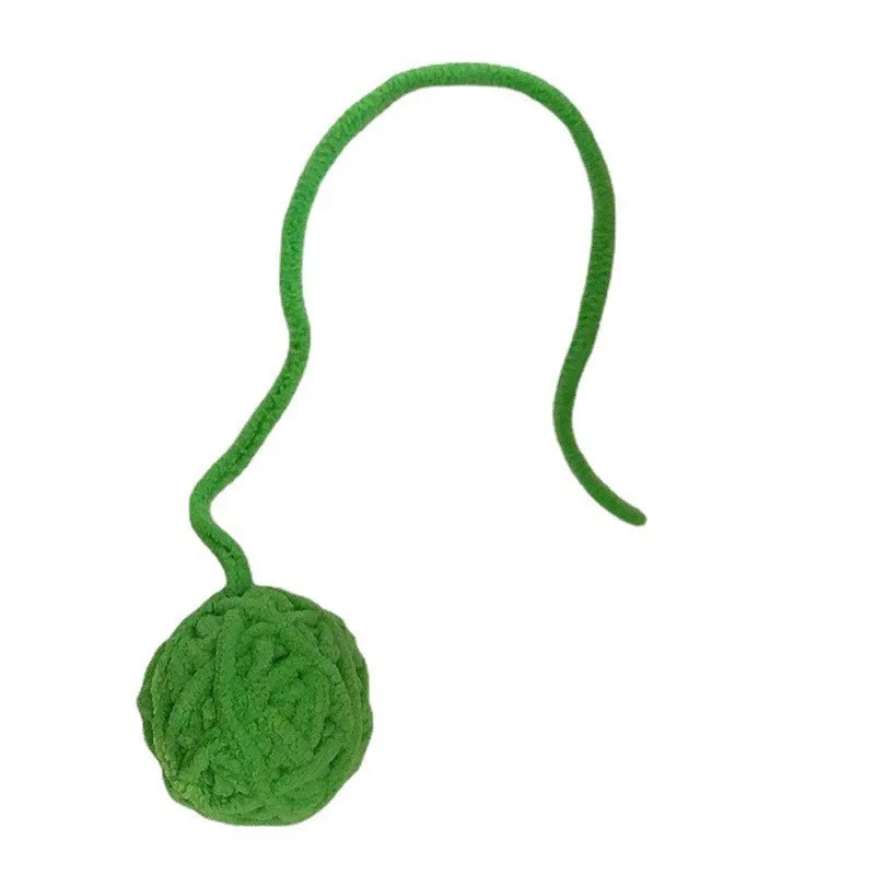Hot Selling Funny Cat Wool Yarn Ball Toy Various Colors Pet Interactive Movement Toys
