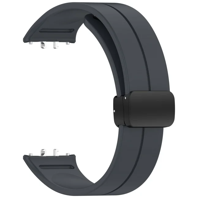 Fashion Quick Release Silicone Watch Strap Magnetic Buckle Attraction Watch Strap For Samsung Galaxy Fit 3
