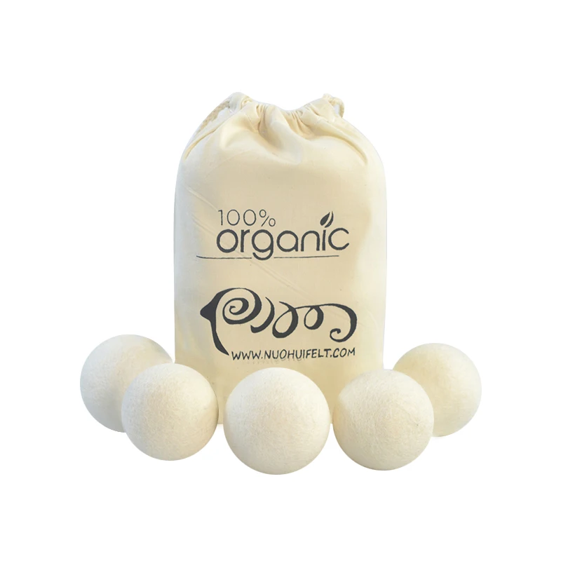 America Best Selling Products 2020 New Trending in USA Amazon private label Organic Wool Dryer Balls for Laundry Washing Machine