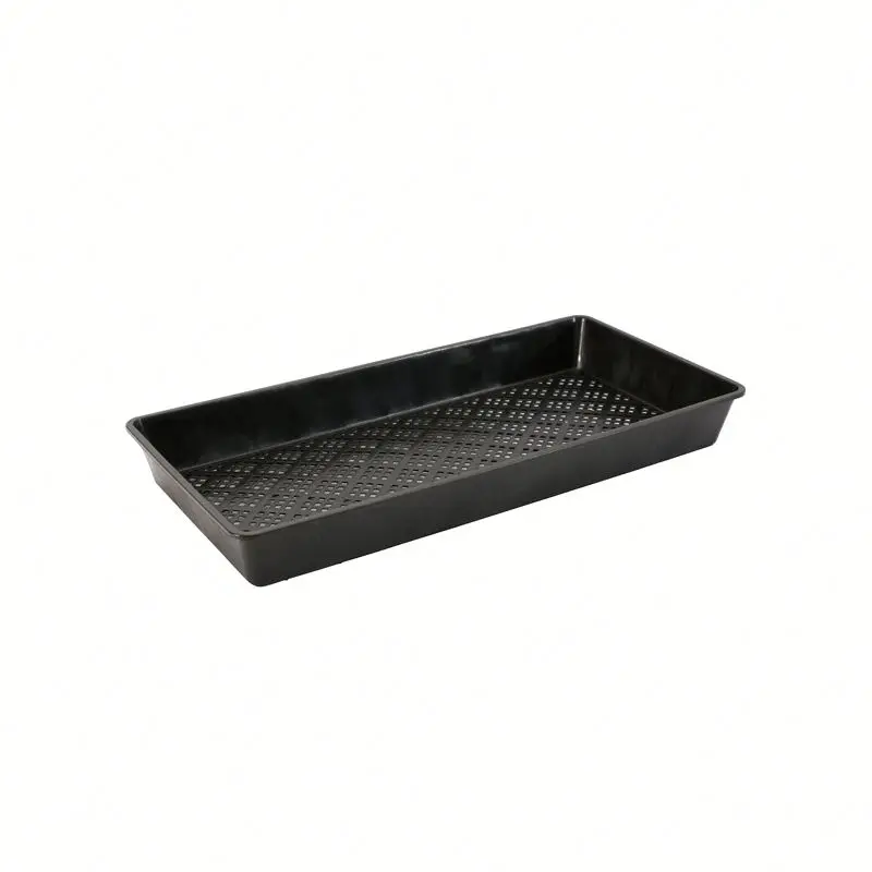 Rectangle 540 x 270 x 60mm Flat germination Flat Rice Seedling Nursery Tray with holes