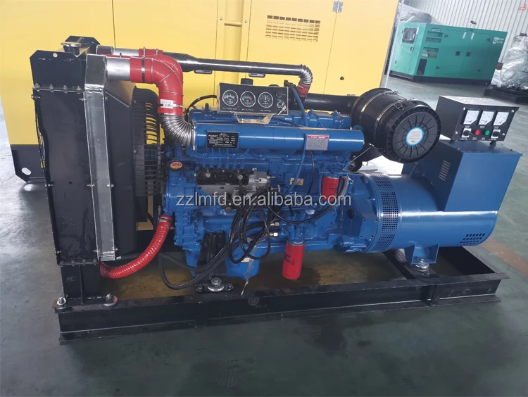 Home use AC 50hz 100kw diesel generator 125 kva generators by Weichai  Ricardo R6105ALZD engine for sale