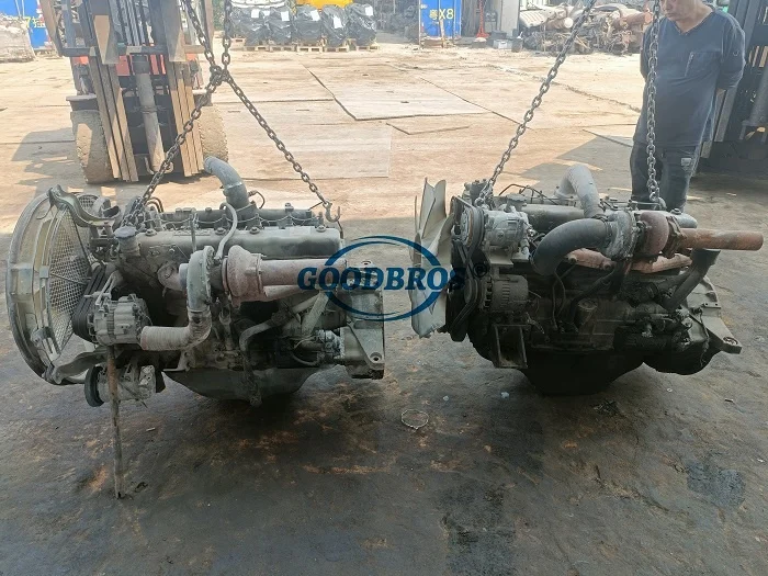 Original Japanese Used Diesel 6BG1T Engine For Isuzu Excavator Motor