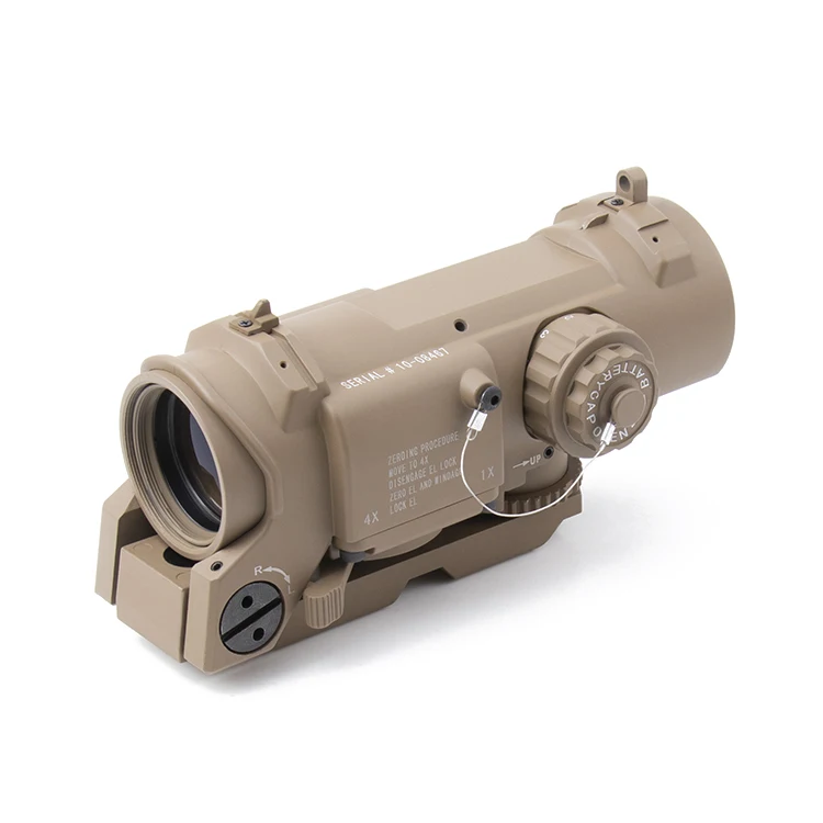 NcDe Dual Role 1x-4x scope Optical Sight Wide Angle Lens Air scope soft for Hunting