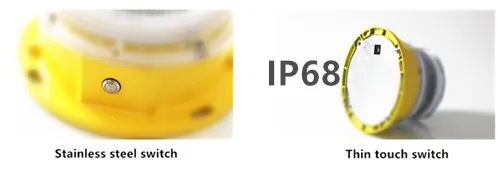 Low intensity aircraft safety  building flashing warning lights