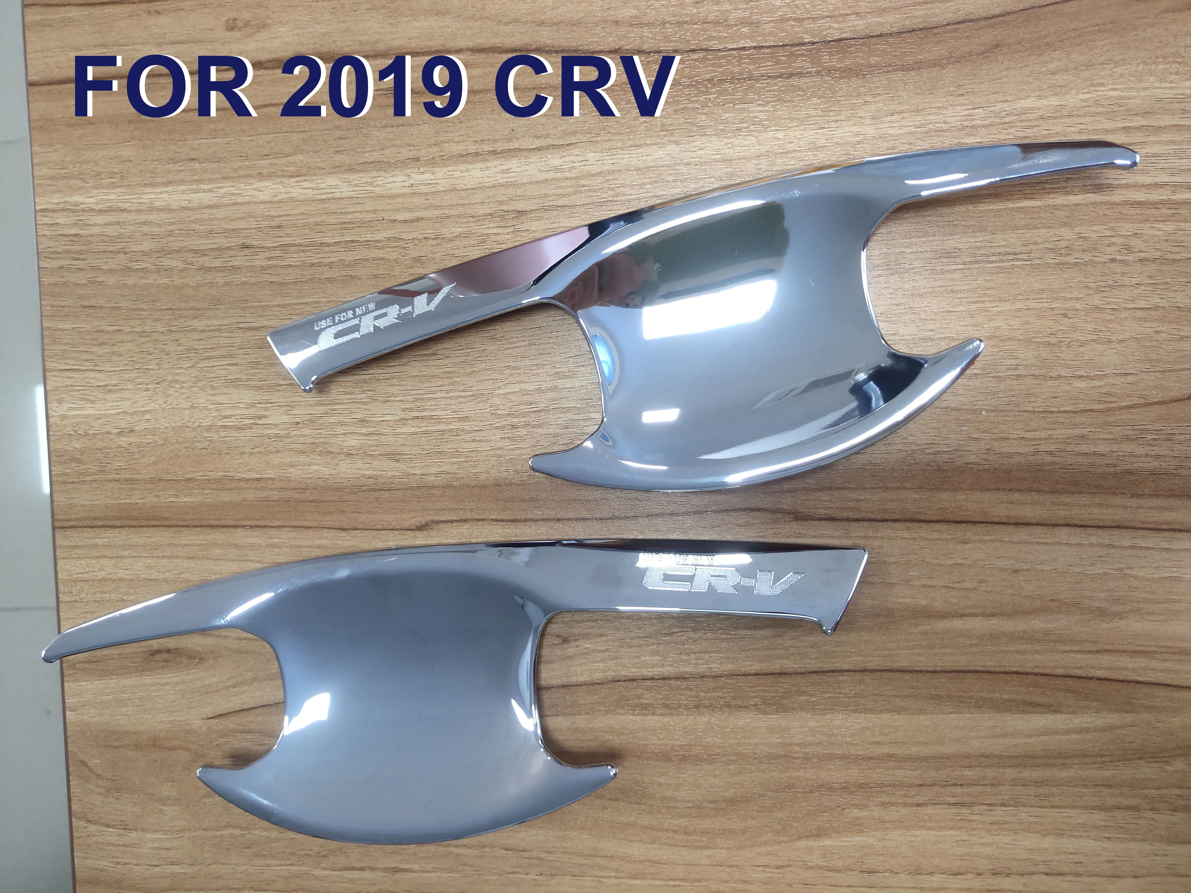Custom Car Chrome Exterior Accessories Gas Tank Cover Door Handle Covers Bowl Body Kits Full Set for CRV CR-V 2019